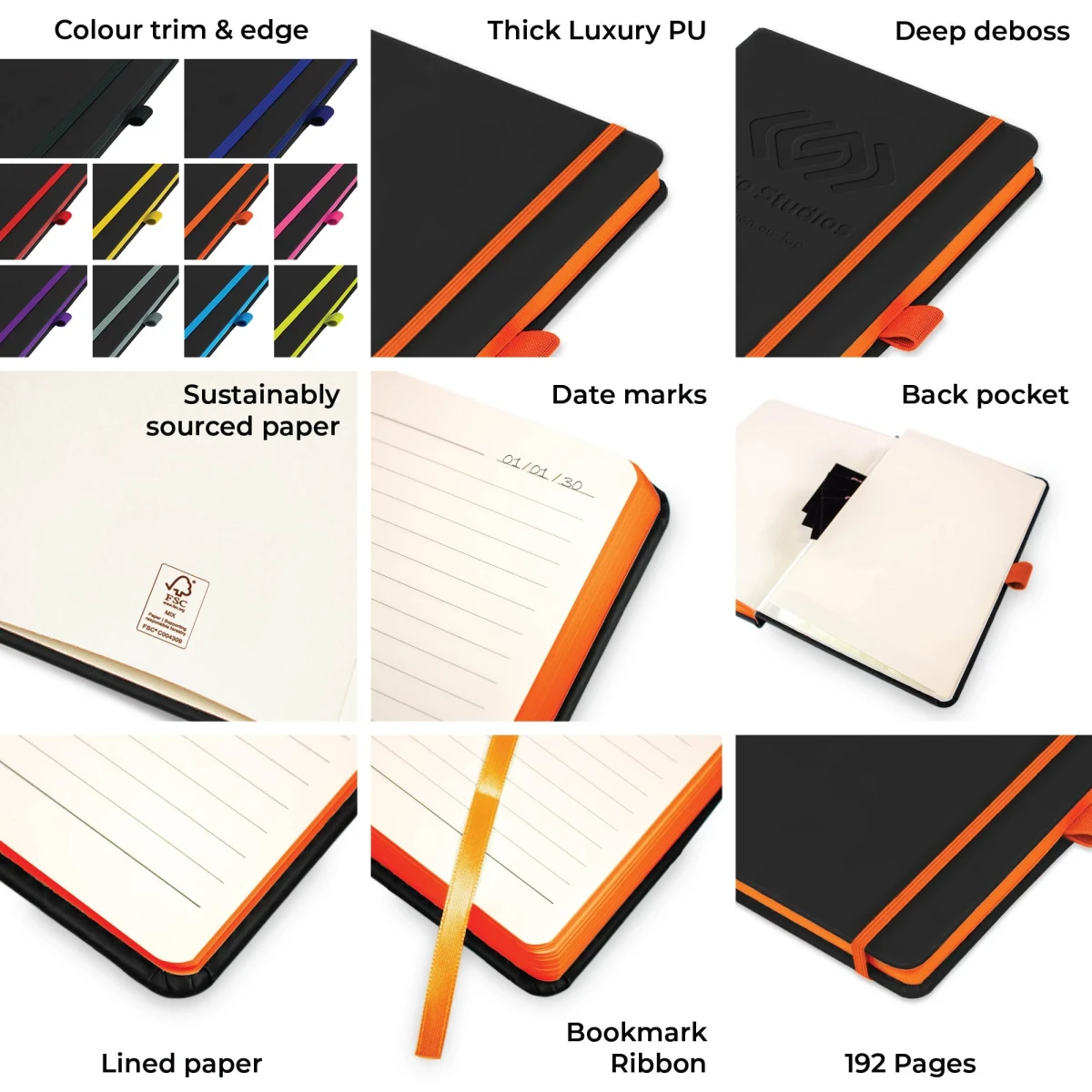 DeNiro Edge A5 notebook features