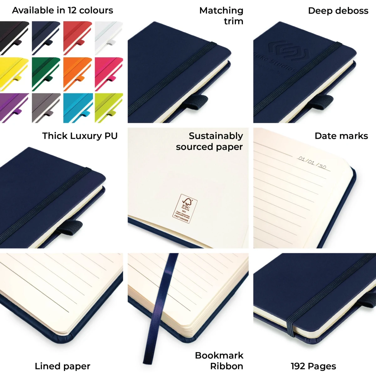 Moriarty A6 notebook features