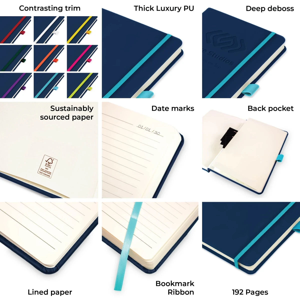 Toretto A5 notebook features