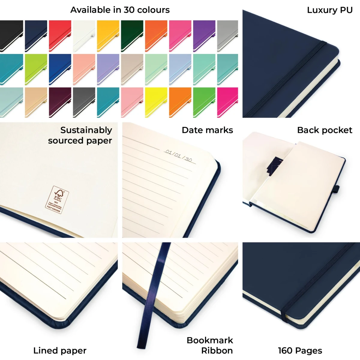 Wilson A4 notebook features