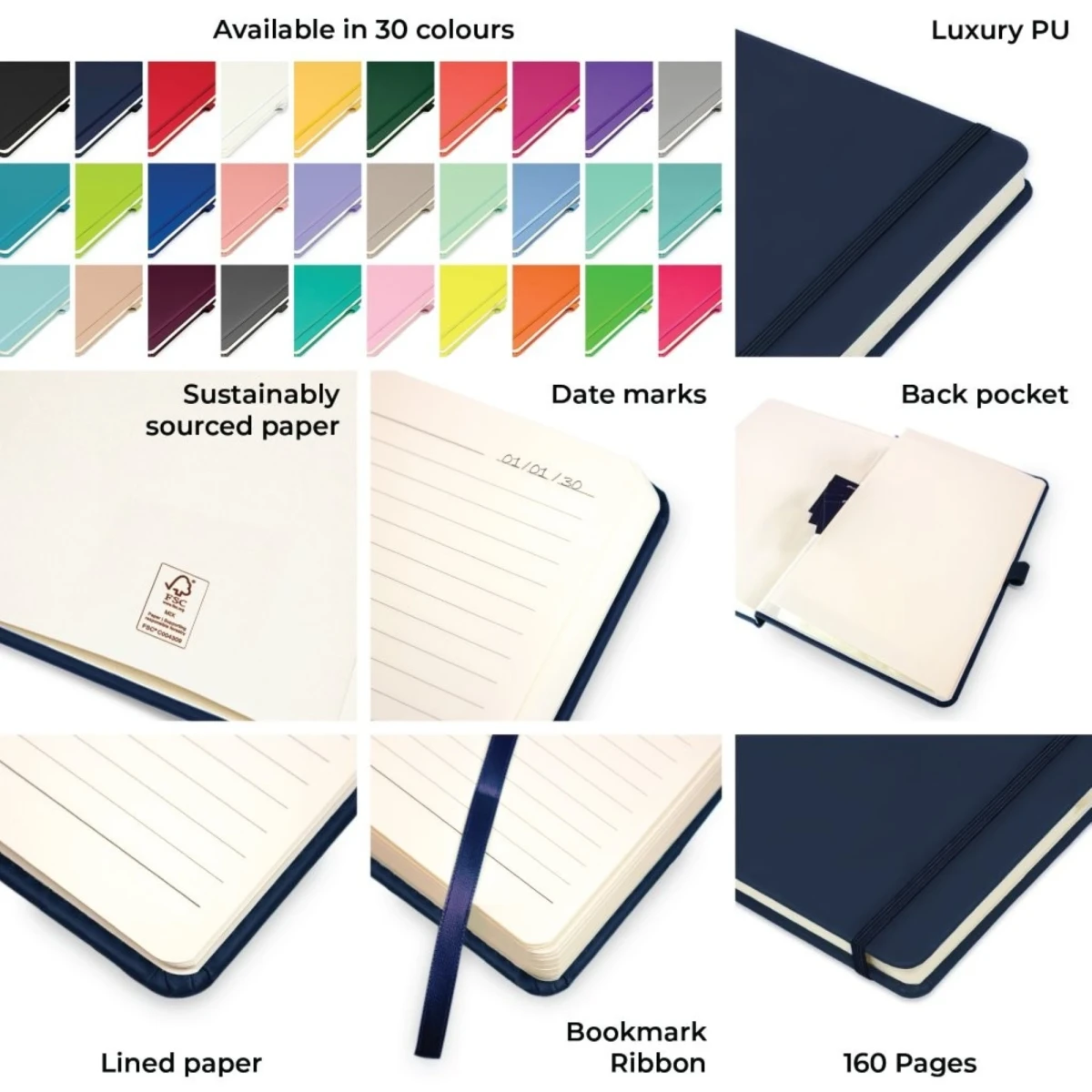 Wilson A4 notebook features