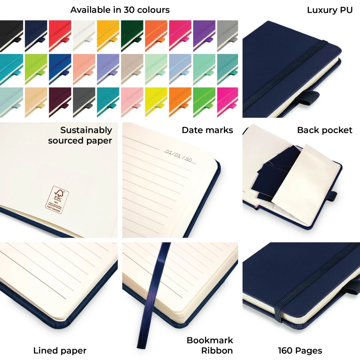 Wilson A6 notebook features