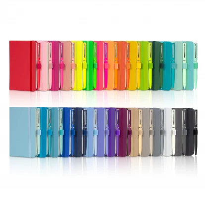 Wilson A6 notebook & Wright ballpen set